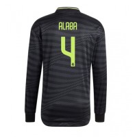 Real Madrid David Alaba #4 Fotballklær Tredjedrakt 2022-23 Langermet